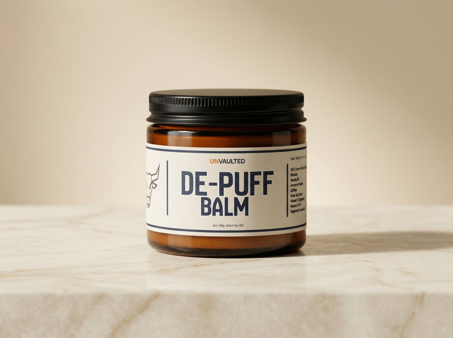 UNVAULTED De-Puff Balm